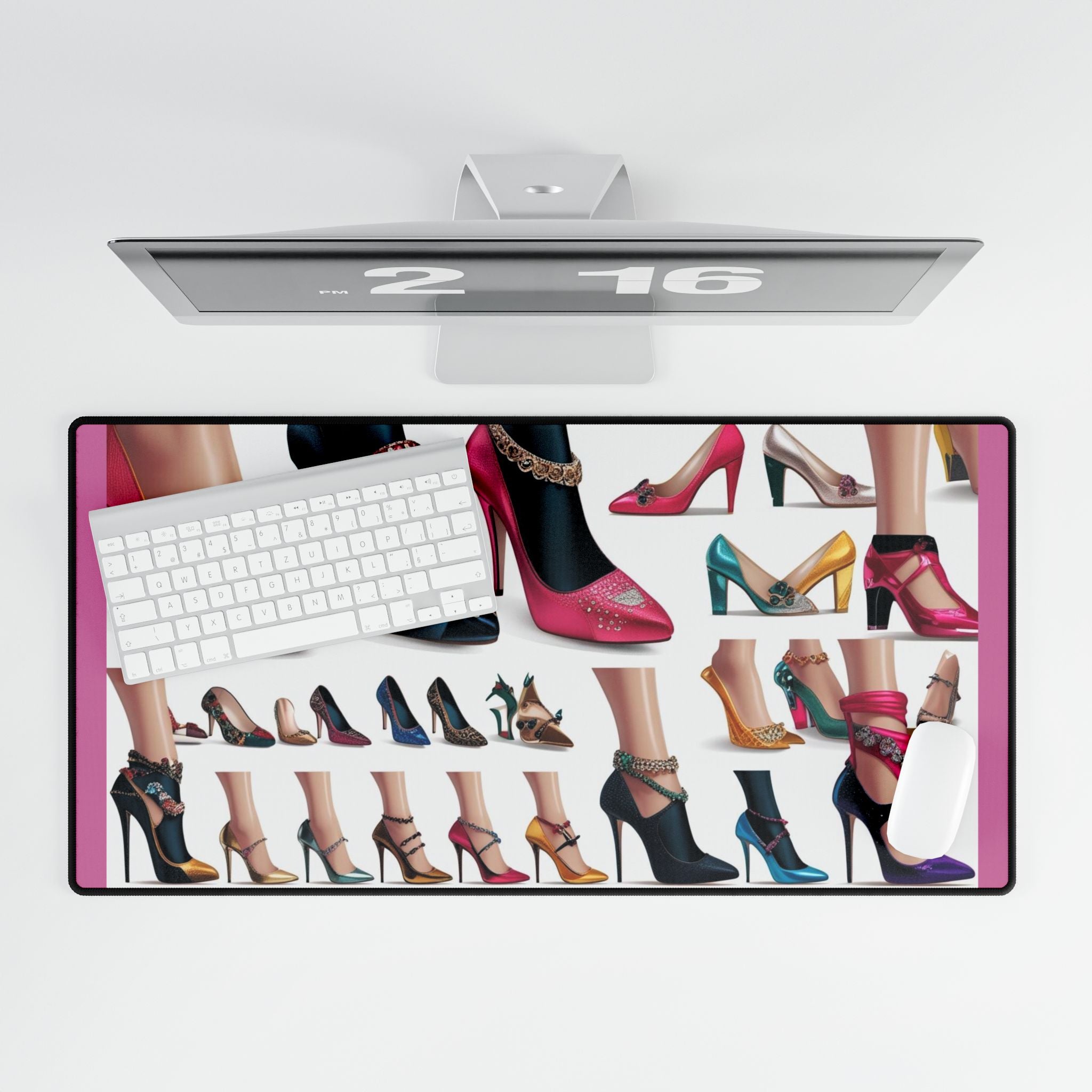 High Heel Schreibtischmatte, Stilvolles Bürodekor