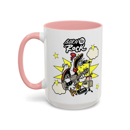 Details für Kaffeetasse - mit Gitarren Cartoon Akzent 