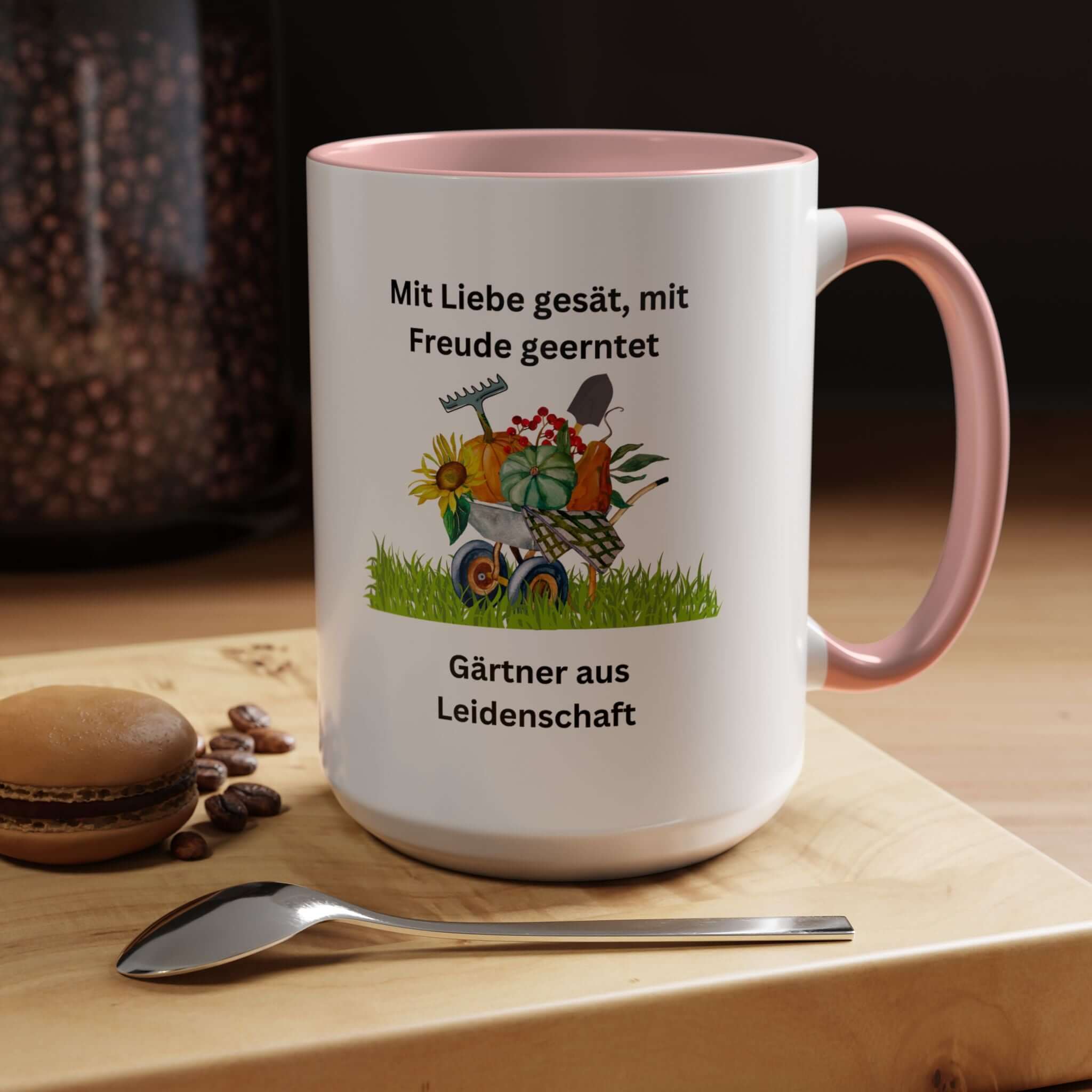 Details für Kaffeetasse Gartenliebhaber Geschenk 