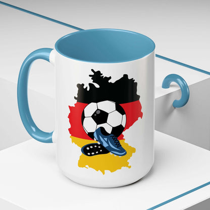 Details für Kaffeetasse Deutschland – Fußballmotiv
