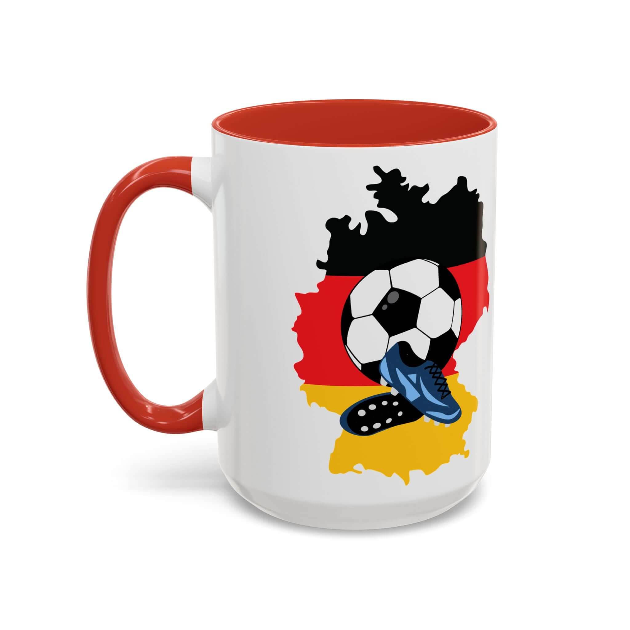 Details für Kaffeetasse Deutschland – Fußballmotiv