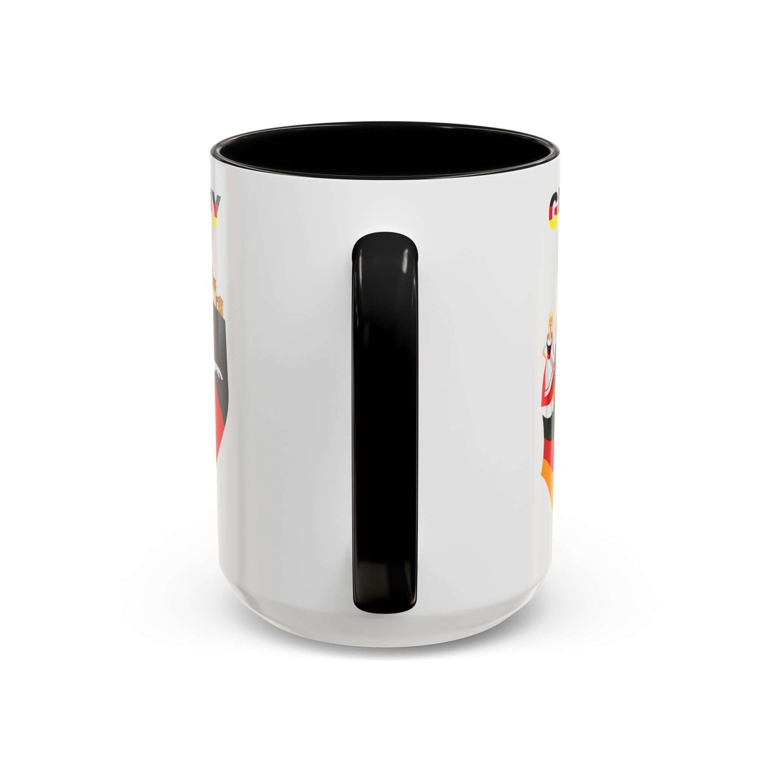 Details für Kaffeetasse mit deutscher Fußballflagge 