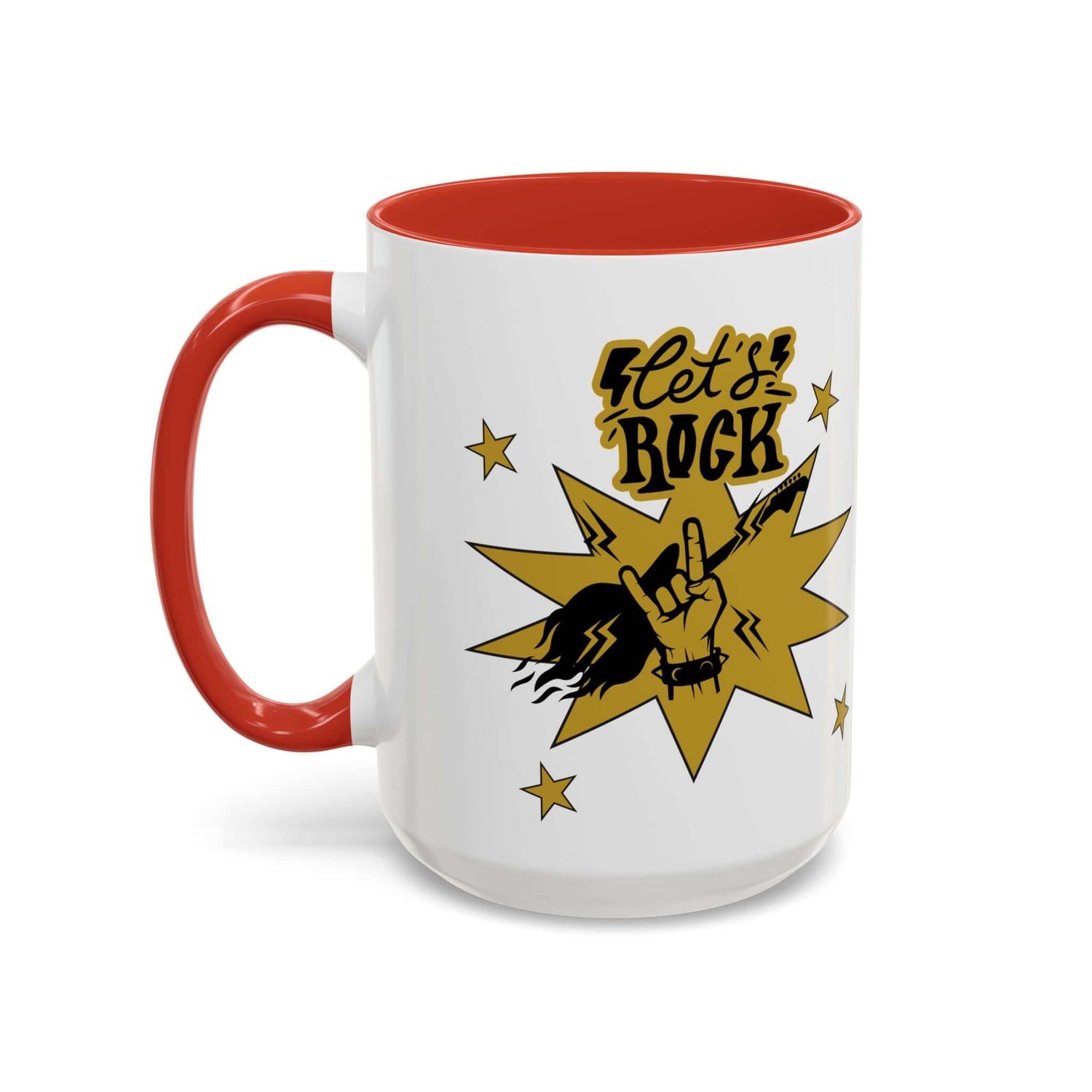 Details für Kaffeetasse – Design Rockmotiv 