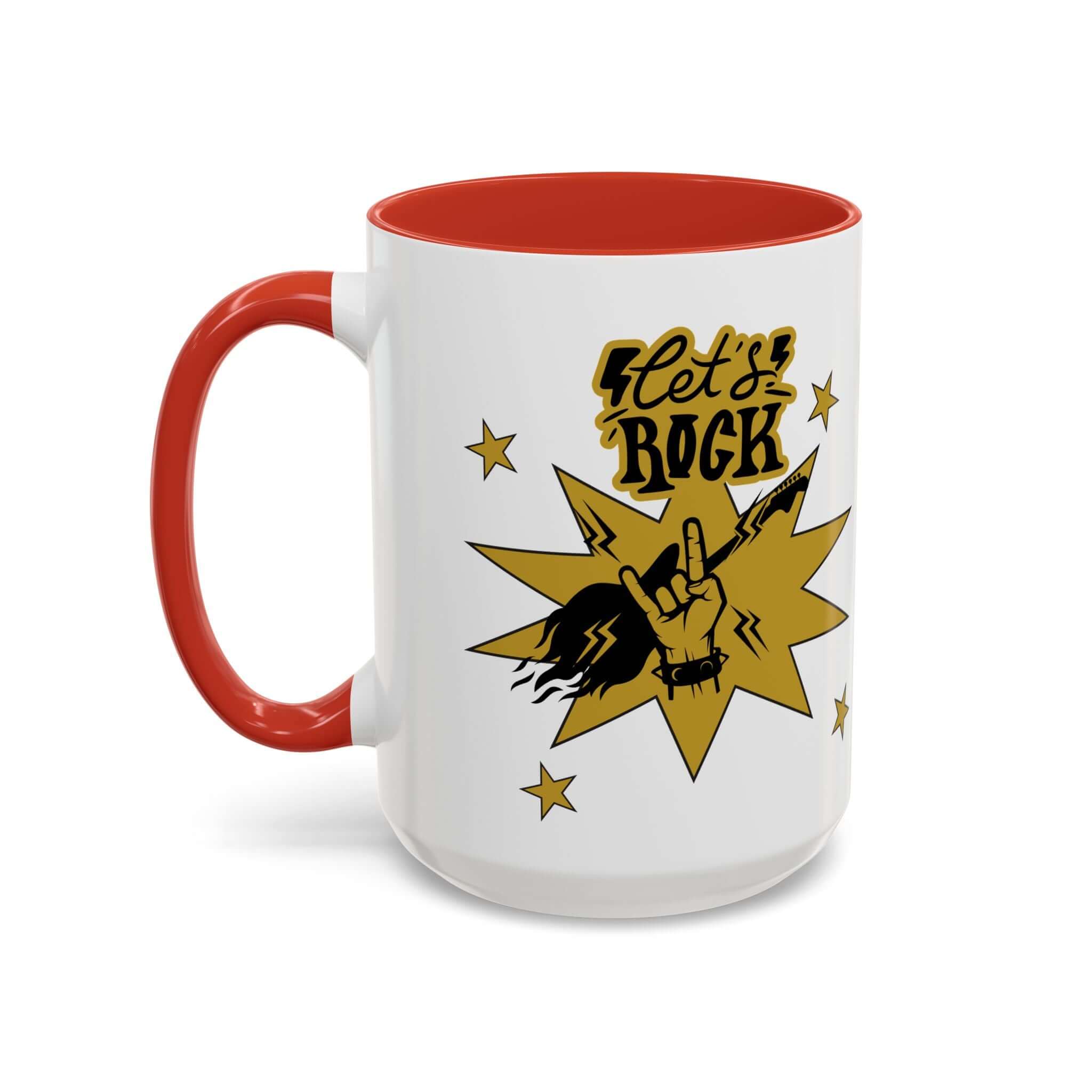 Details für Kaffeetasse – Design Rockmotiv 