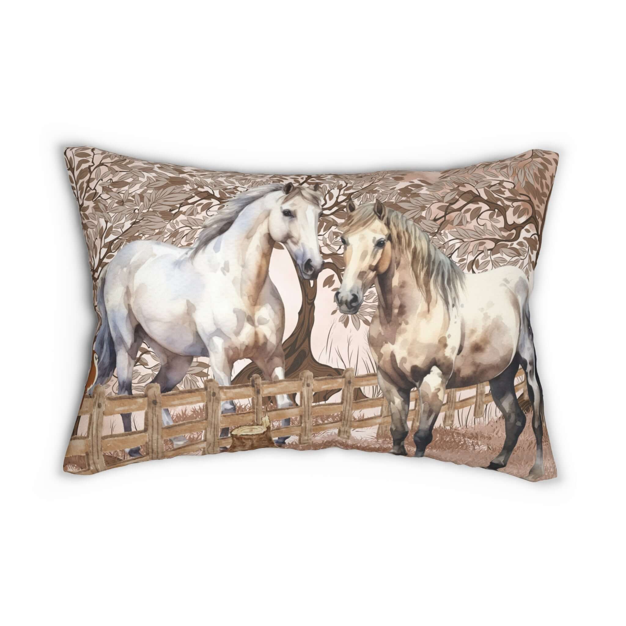 Details für Lendenkissen mit Pferderanch 