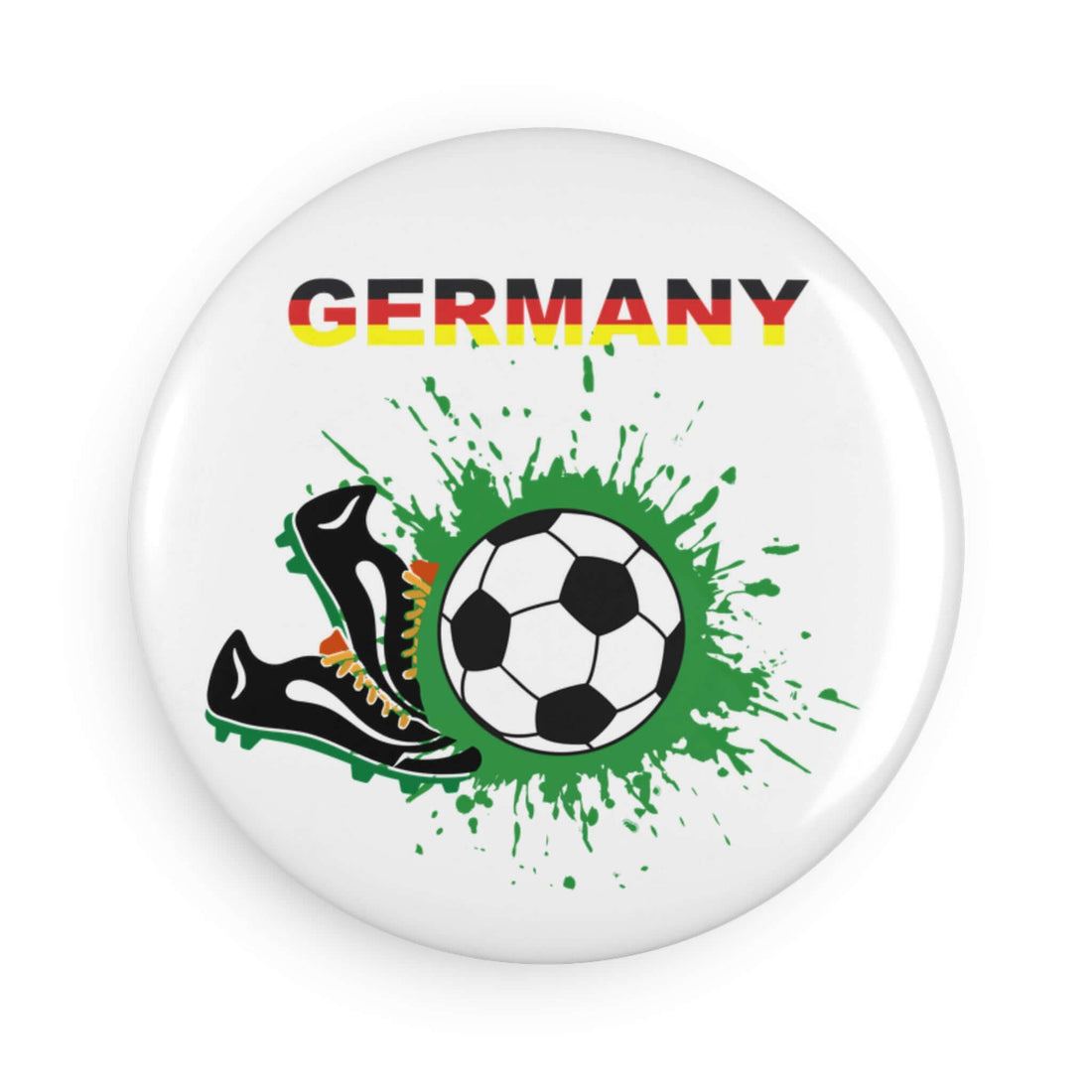 Details für Deutschland-Fußball-Button-Magnet 