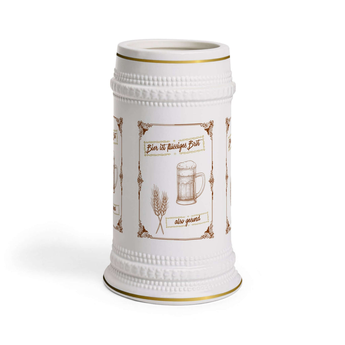 Beer Stein Bierkrug – mit Design Ein Bierkrug ist nicht nur ein Trinkgefäß, sondern ein Stück Lebensgefühl. Mit einem besonderen Design wird er zum Highlight jeder Runde:  Material: Hochwertige Keramik oder Glas, robust und langlebig.  Design: Vintage-Mot