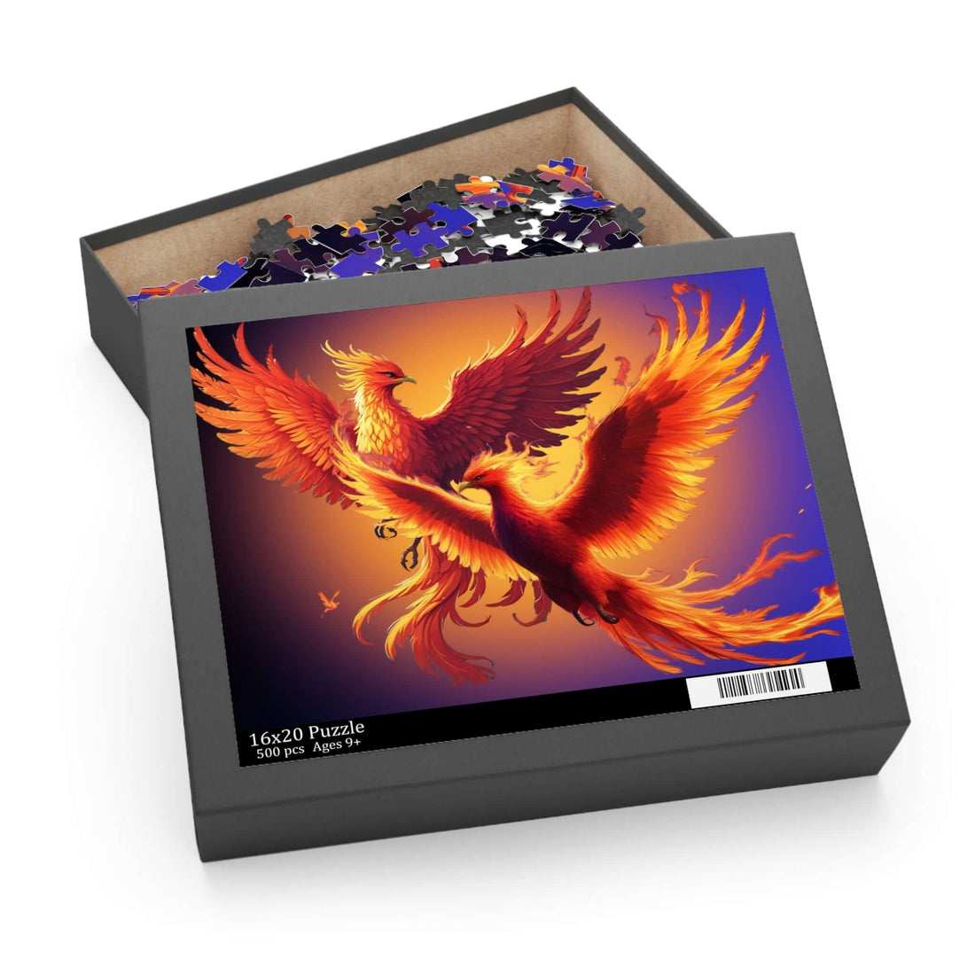 Puzzle in der Schachtel