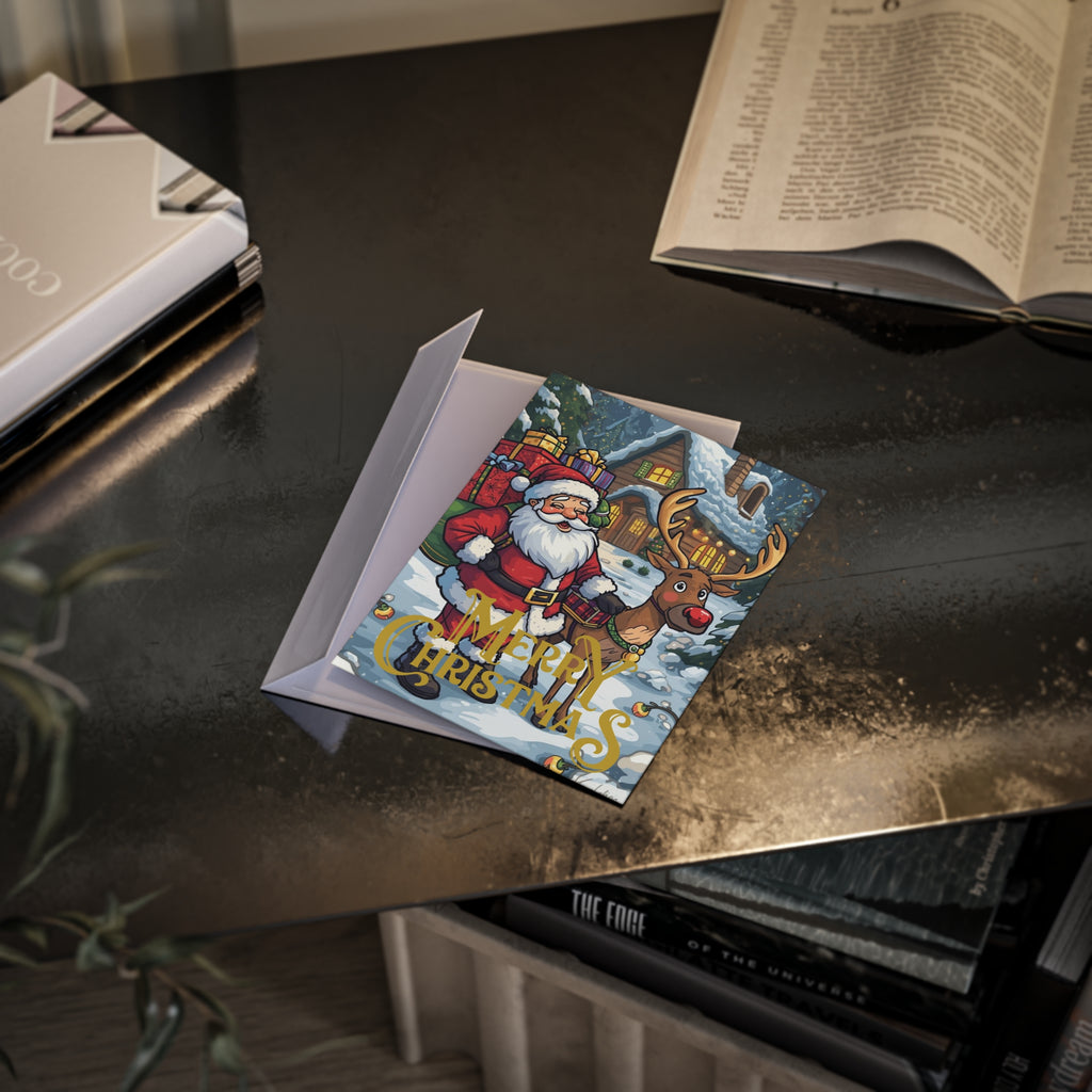 Festliche Weihnachtskarten frohe Weihnachtsstimmung