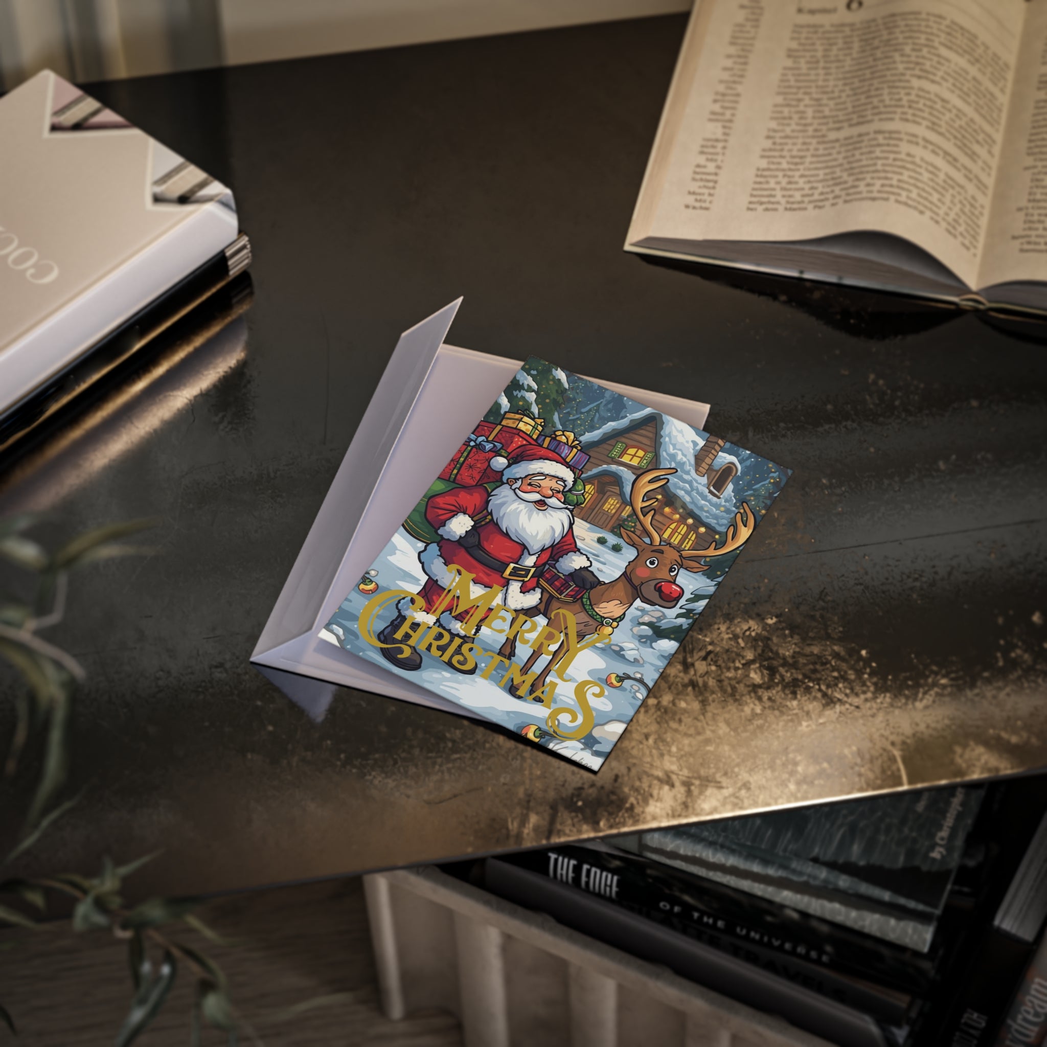 Festliche Weihnachtskarten frohe Weihnachtsstimmung