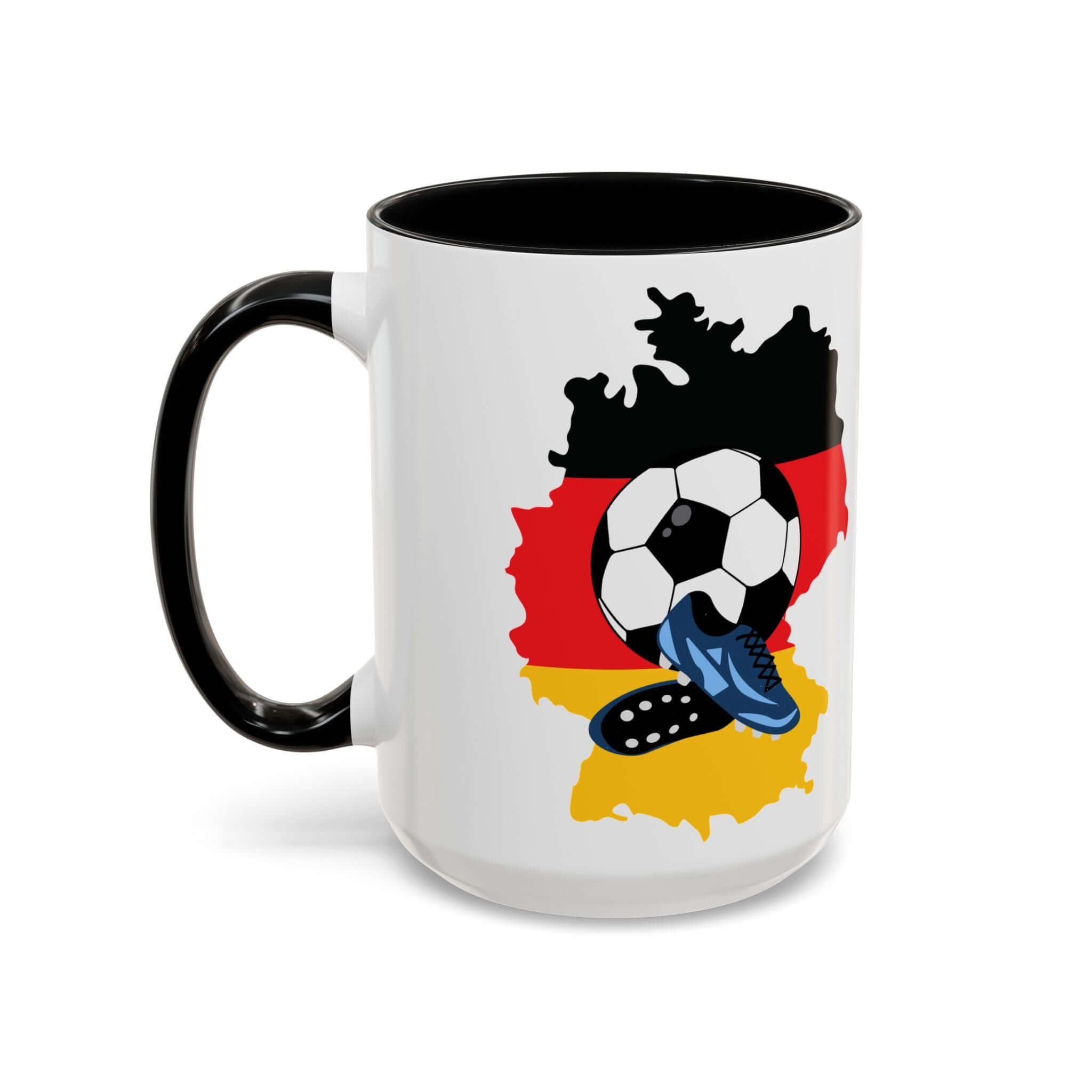 Details für Kaffeetasse Deutschland – Fußballmotiv