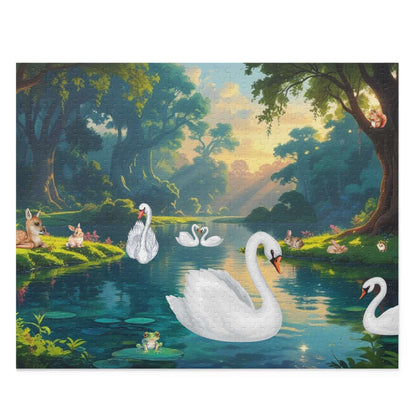 Schwäne auf dem See