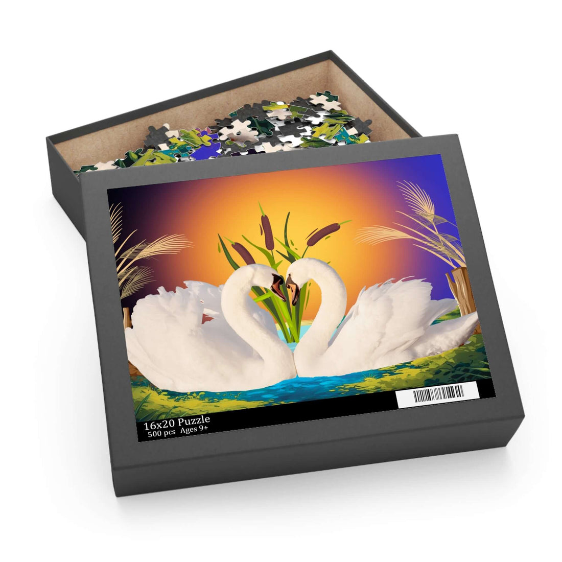 Puzzle in der Schachtel