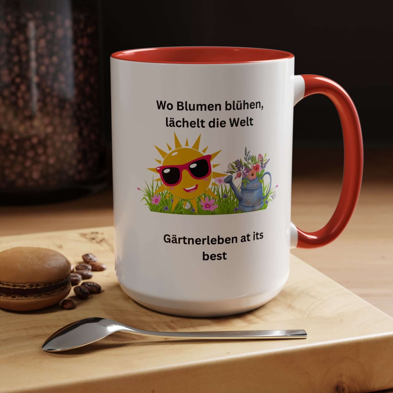 Details für Kaffeetasse – Gartenliebhaber Geschenk 