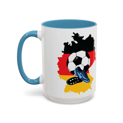 Details für Kaffeetasse Deutschland – Fußballmotiv