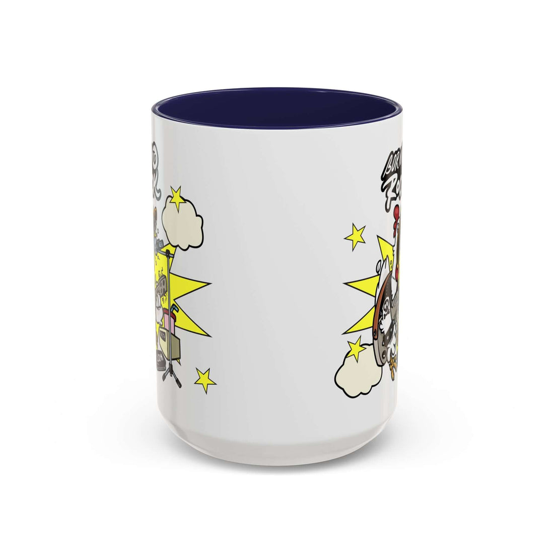 Details für Kaffeetasse - mit Gitarren Cartoon Akzent 