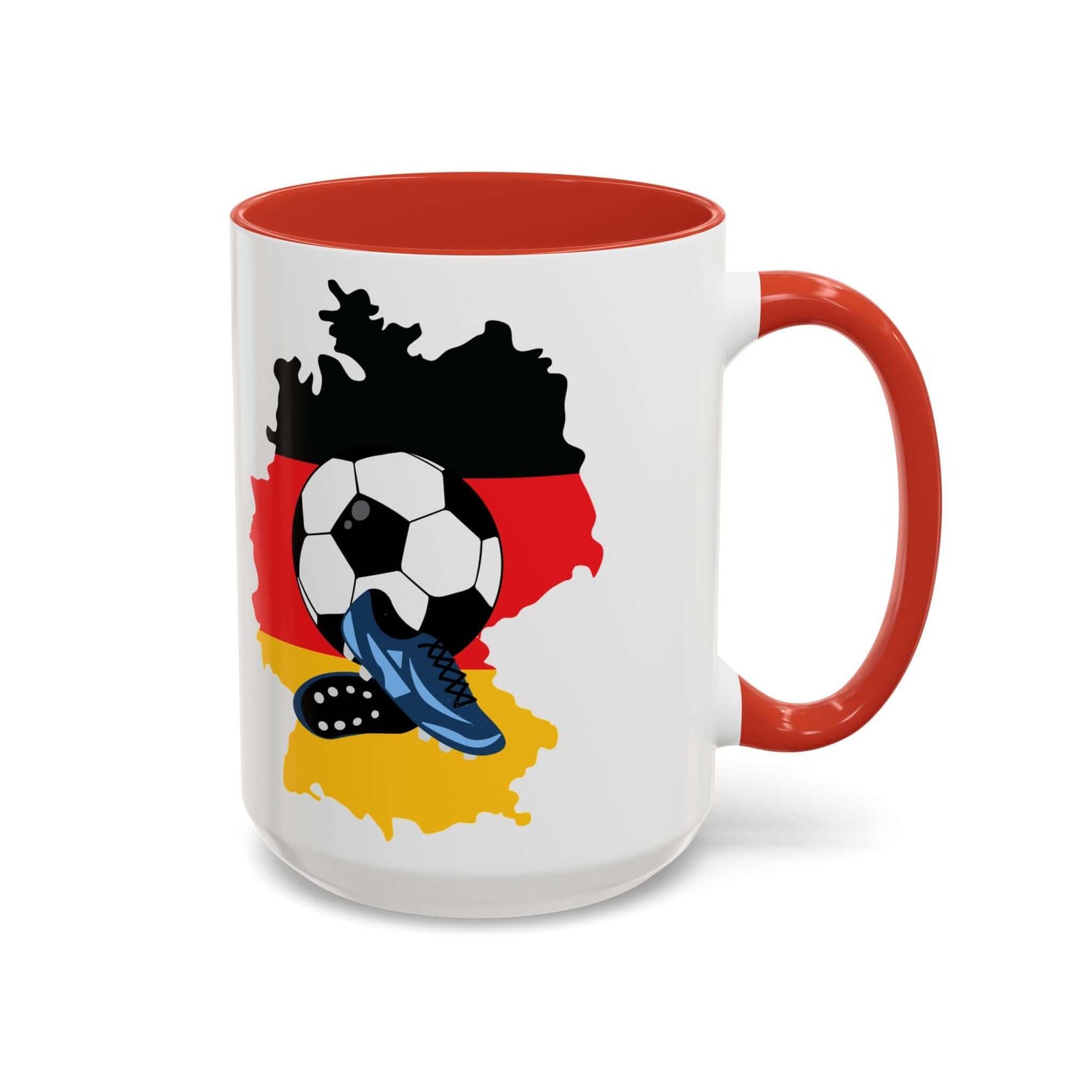 Details für Kaffeetasse Deutschland – Fußballmotiv