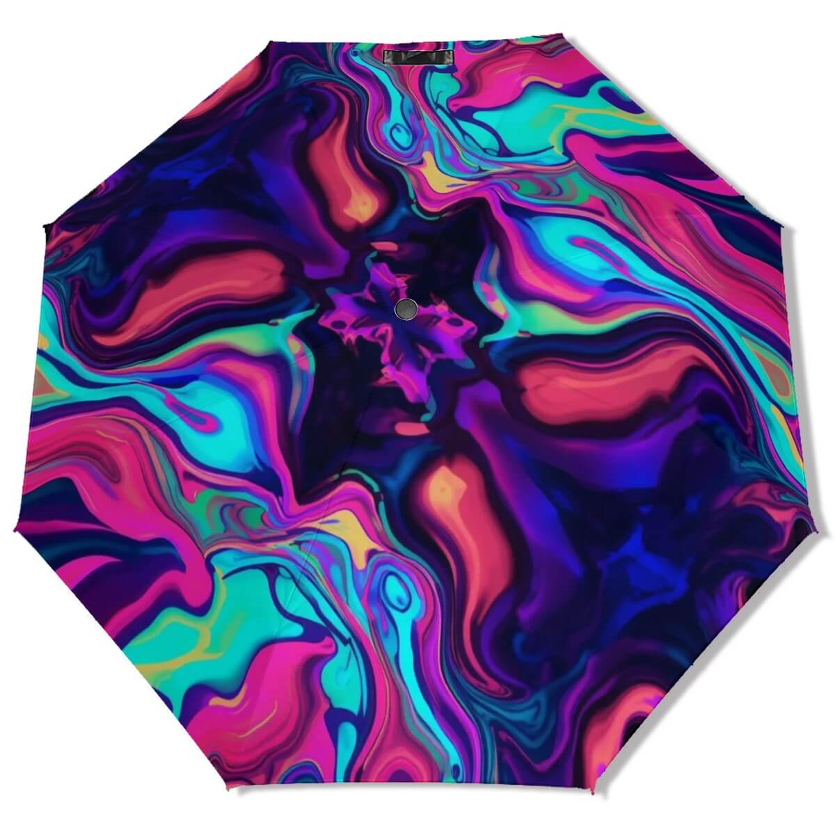 Farbintensiver UV-Schutz-Regenschirm mit Vinylbeschichtung und Nanotechnologie, windfest durch Kohlefaserstruktur. Details für UV-Schutz-Regenschirm ansehen