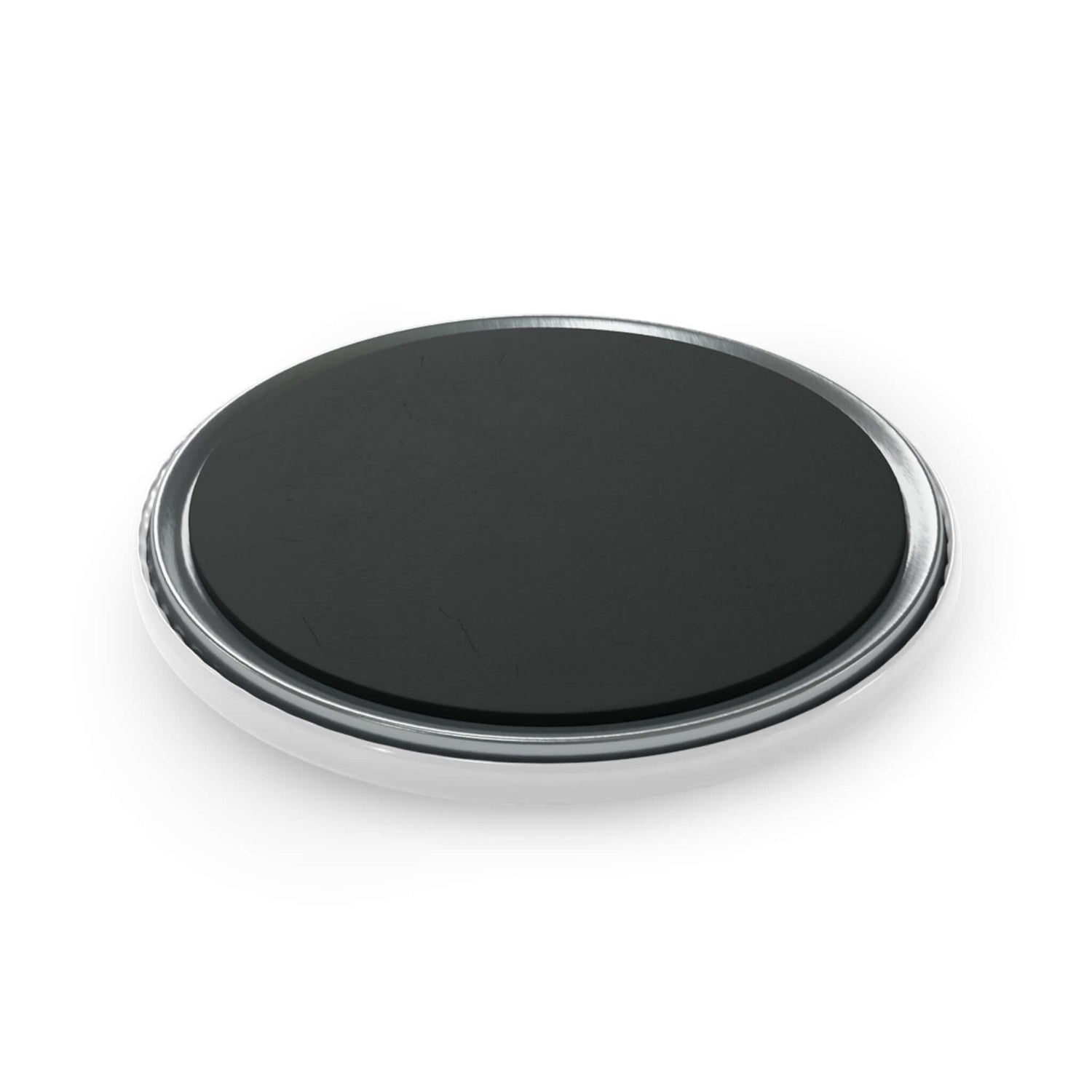 Runder Button-Magnet Als Geschenk, Porzellan Magnet mit handgezeichneter Silhouette und goldenen Akzenten für kreativen Charme.