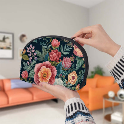 Aufbewahrungsbeutel-Set (2 Stück) aus Polyester mit floralem Design. Große Größe 9,0"x3,5"x6,0", ideal für die Aufbewahrung im Alltag.