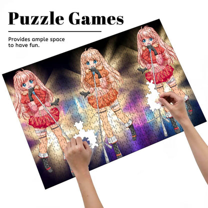 500-teiliges Holzpuzzle (horizontal) mit buntem Design, ideal für Puzzle-Games mit viel Spielspaß.