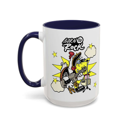 Details für Kaffeetasse - mit Gitarren Cartoon Akzent 