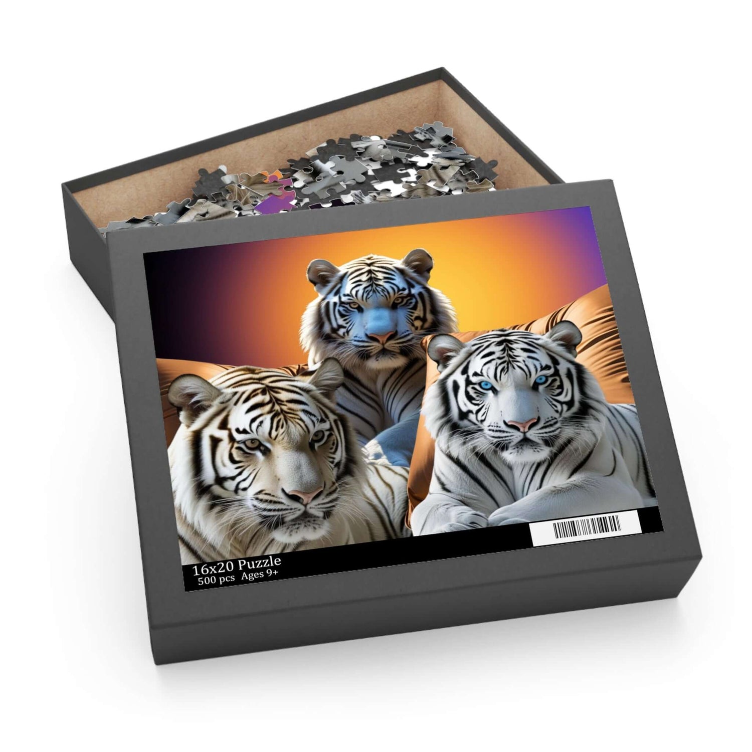 Puzzle in der Schachtel