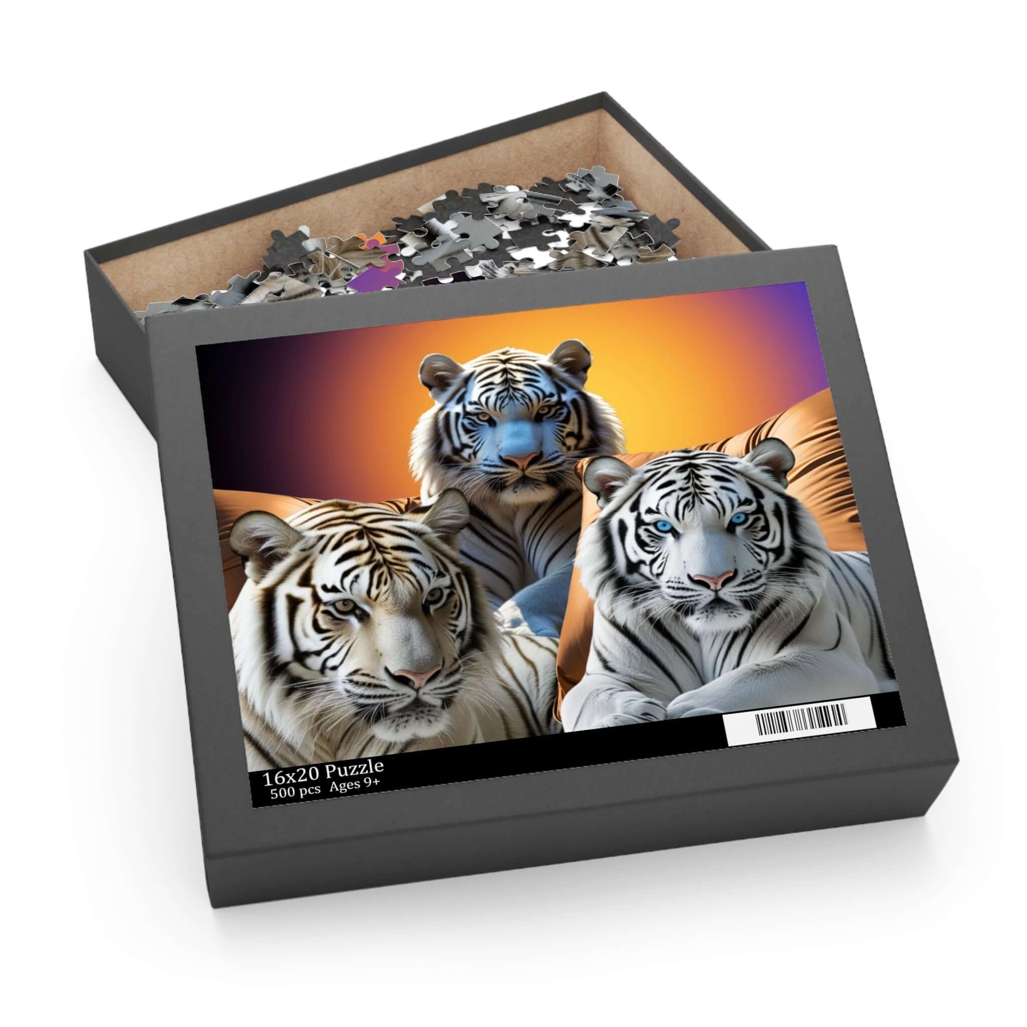 Puzzle in der Schachtel