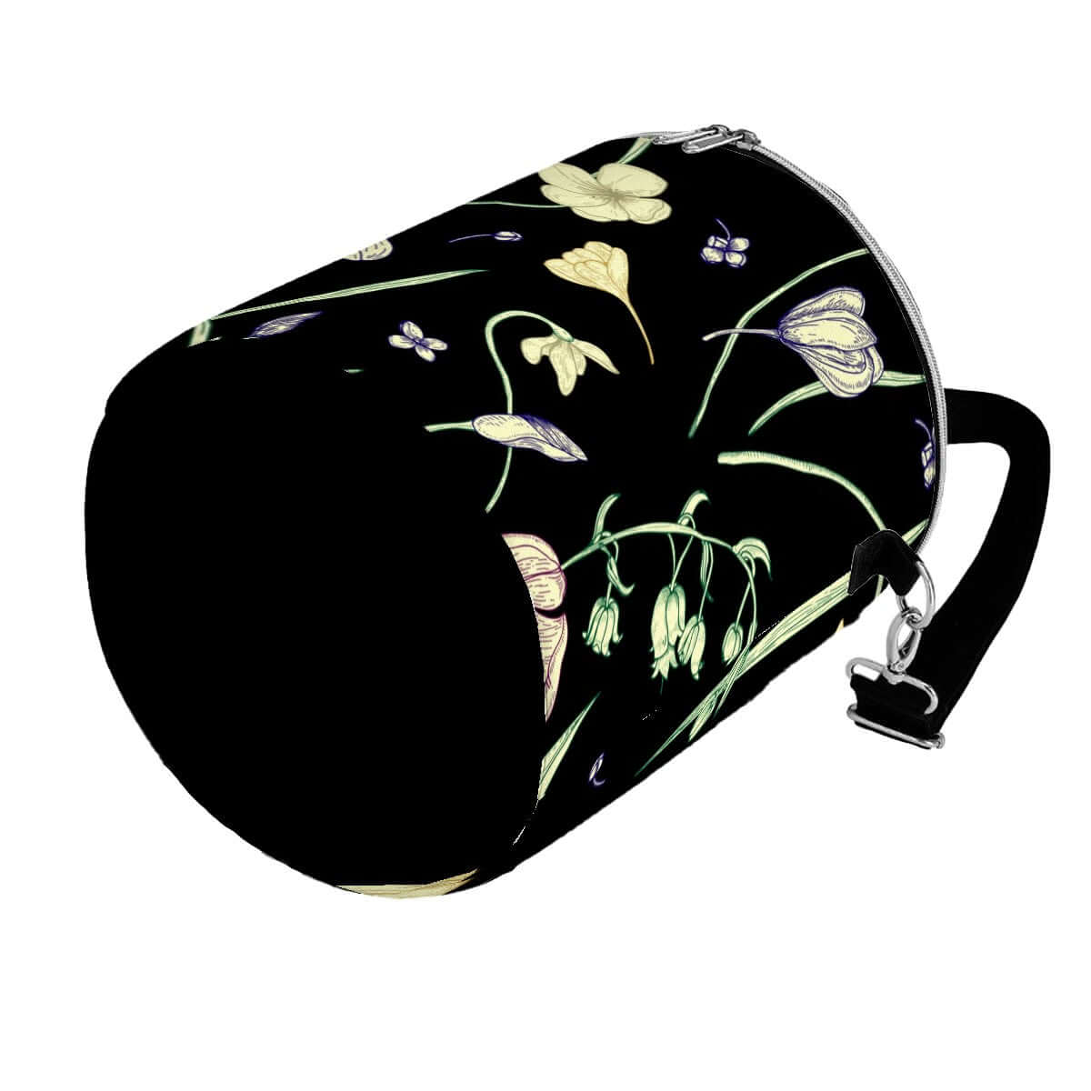 Camping-Kühltasche - Tragbar, isoliert, wasserdicht, mit Blumenmuster, Polyester, ideal für Outdoor-Aktivitäten.