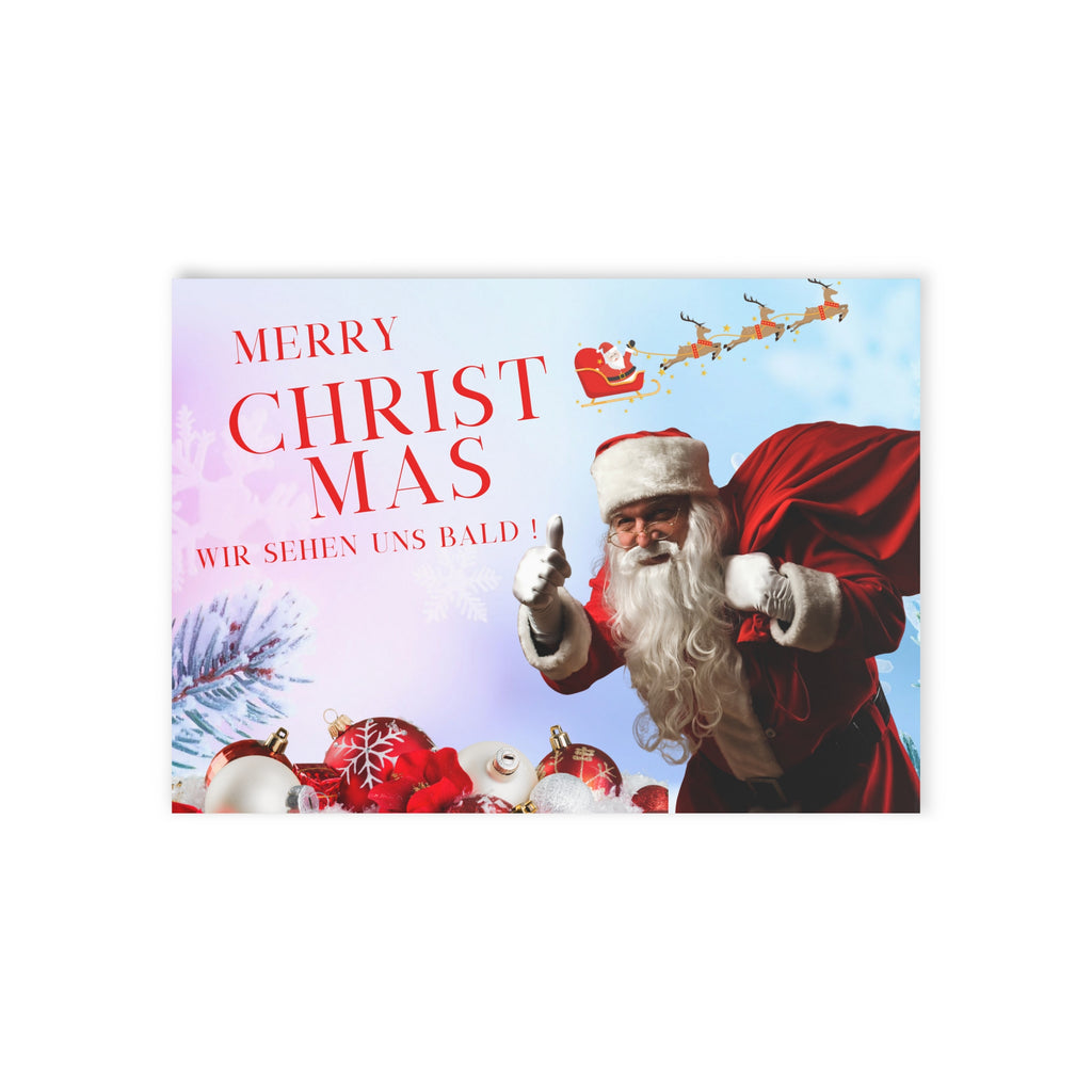 Festliche Weihnachtskarten – Zweiseitige Weihnachtsgrüße