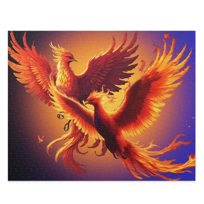 Phoenix Puzzle -Feuriges Fantasy