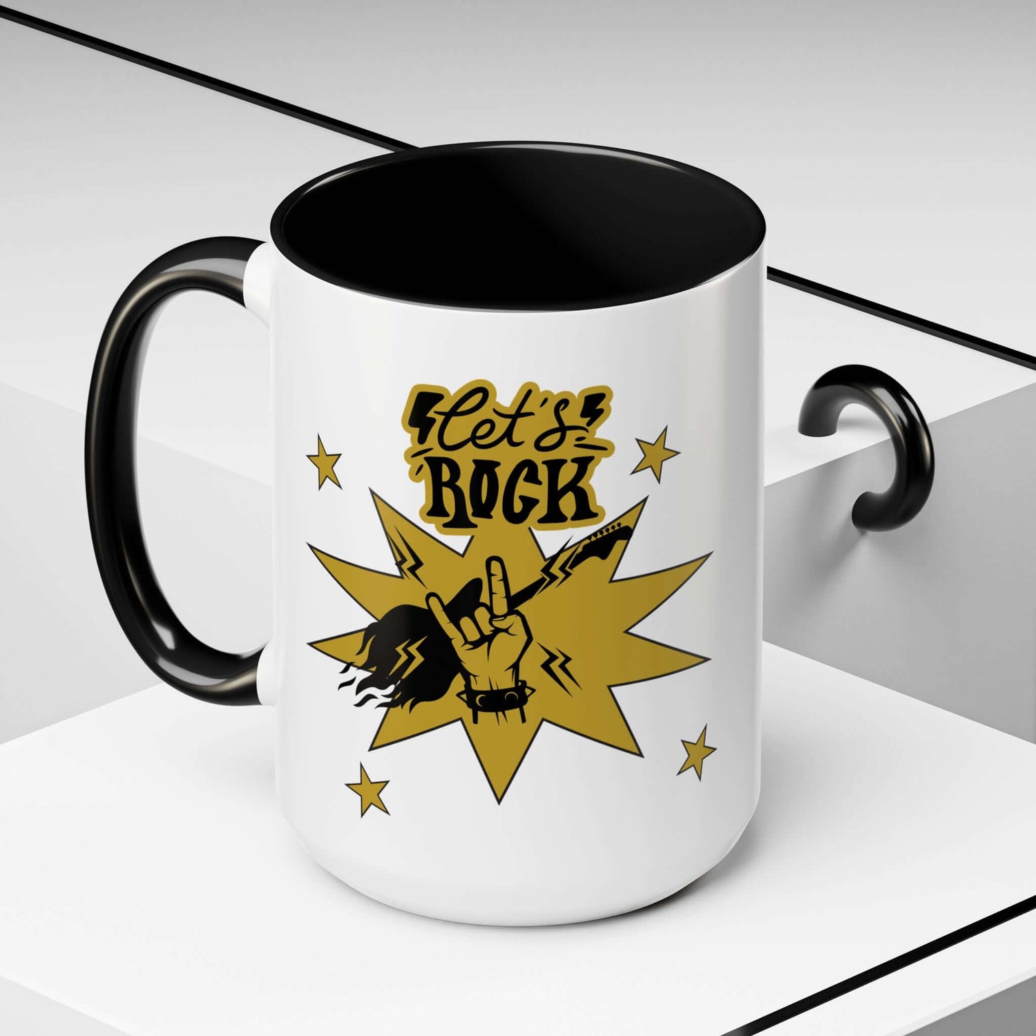 Details für Kaffeetasse – Design Rockmotiv 