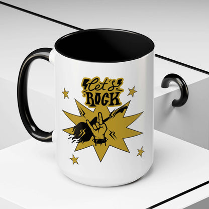 Details für Kaffeetasse – Design Rockmotiv 