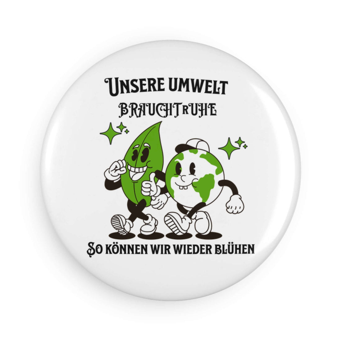 Details für Runder Öko-Magnet – Teamgeschenk 