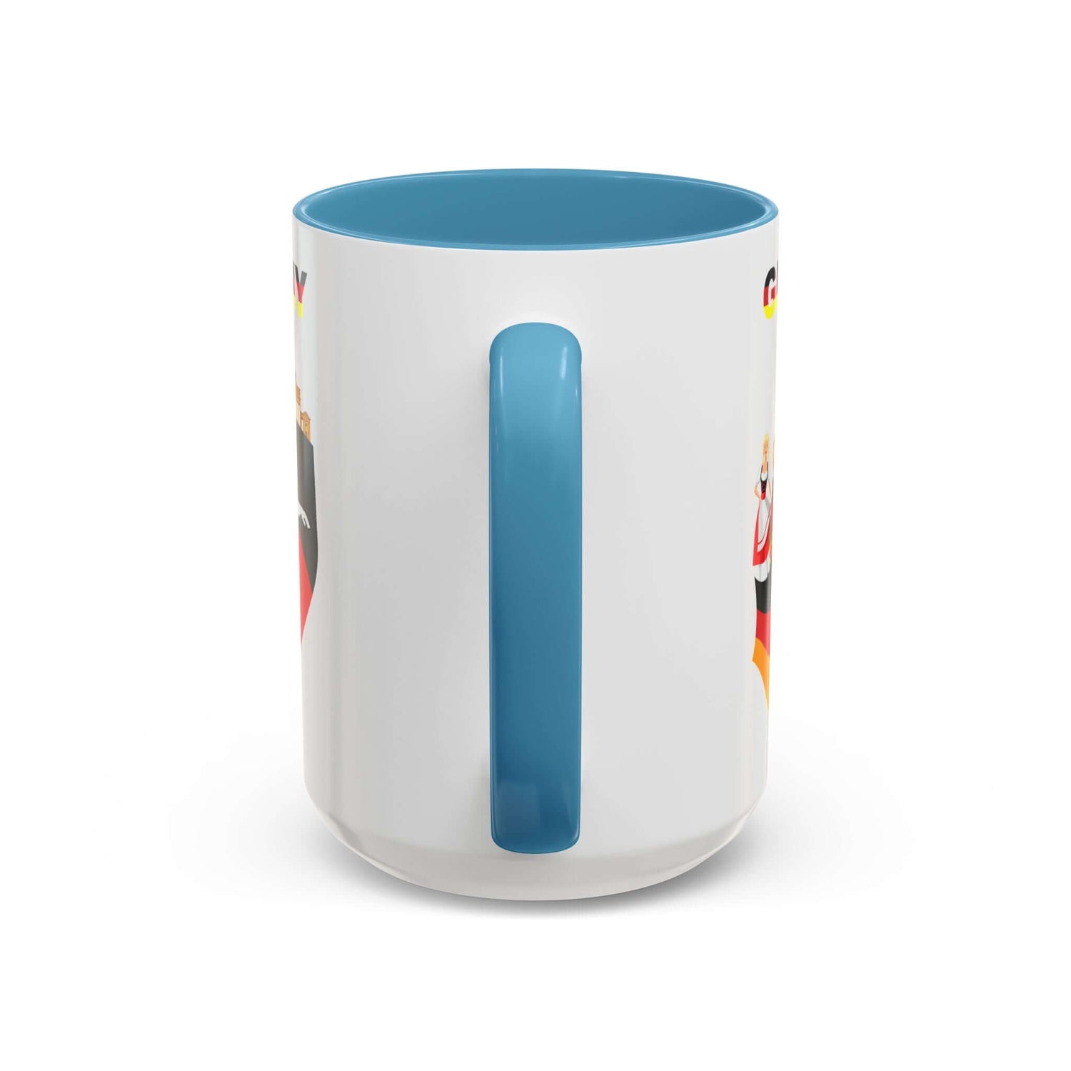 Details für Kaffeetasse mit deutscher Fußballflagge 