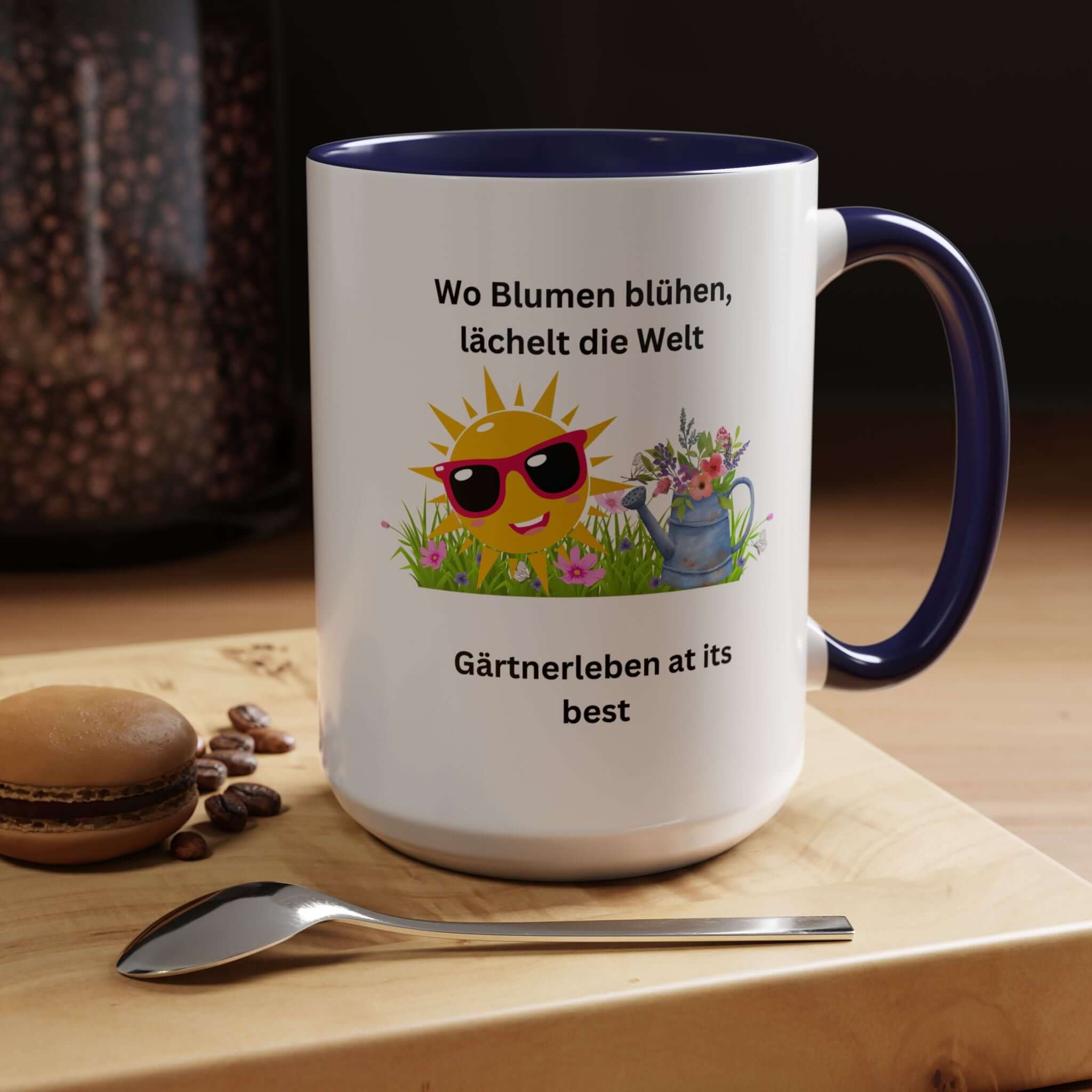 Details für Kaffeetasse – Gartenliebhaber Geschenk 
