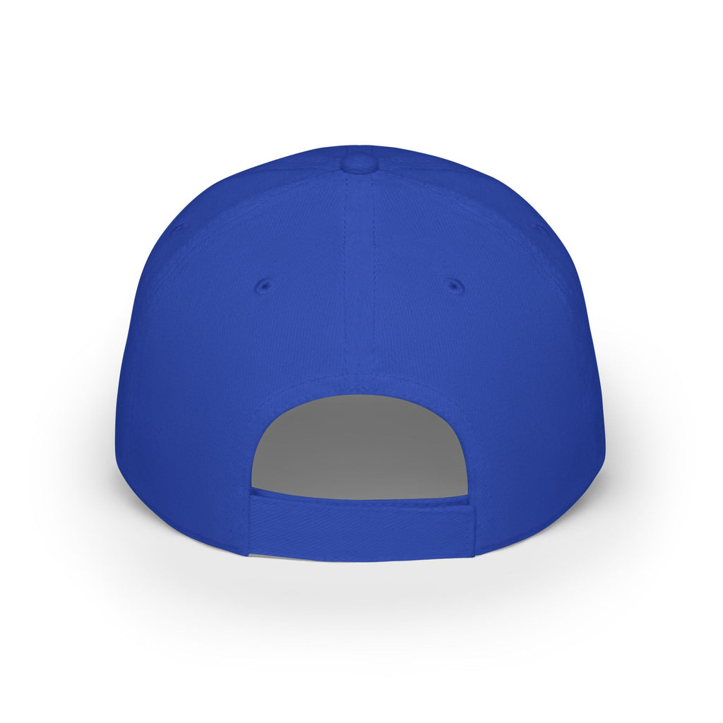 Low Profile Baseballcap  für Game in  Blau Verschluss