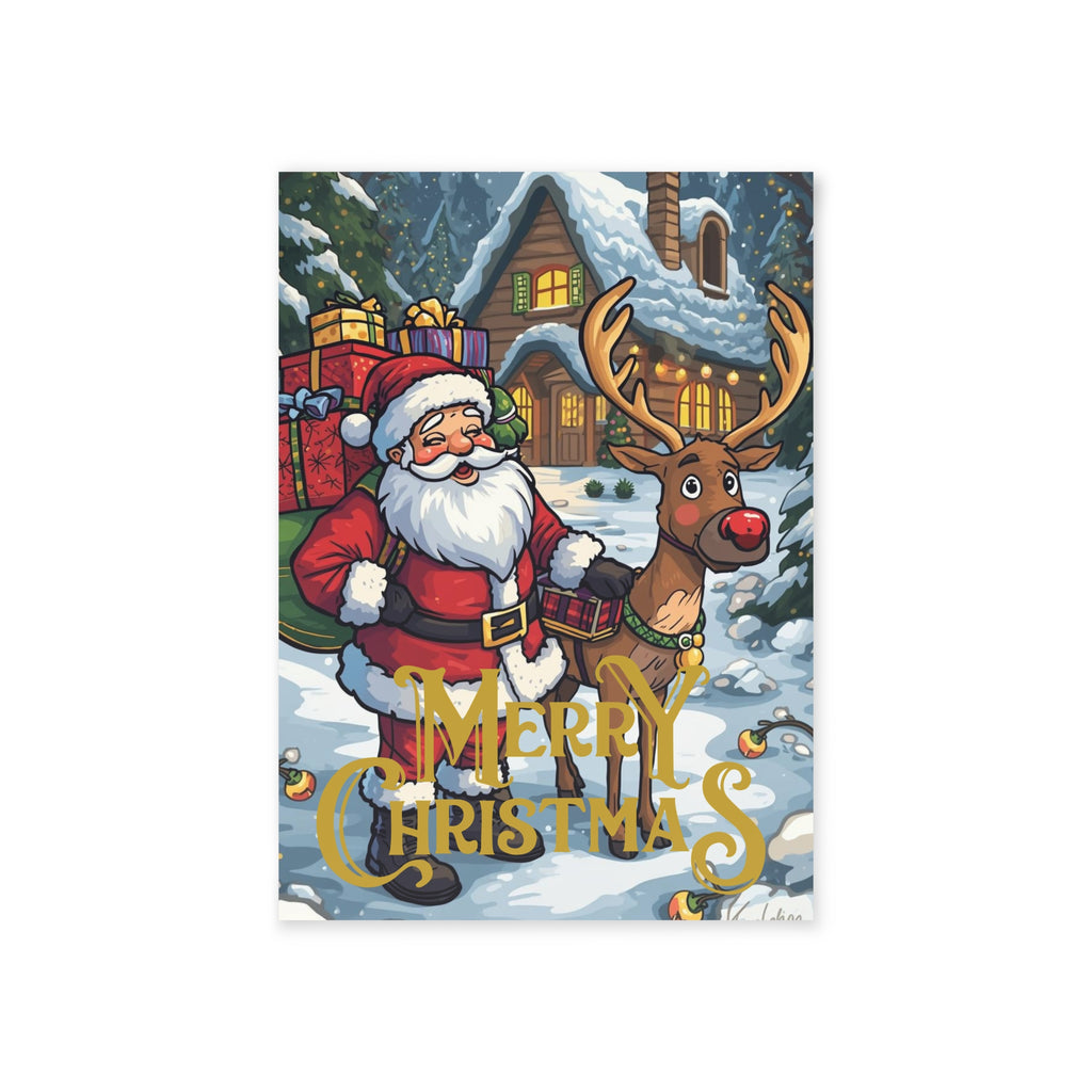 Festliche Weihnachtskarten frohe Weihnachtsstimmung