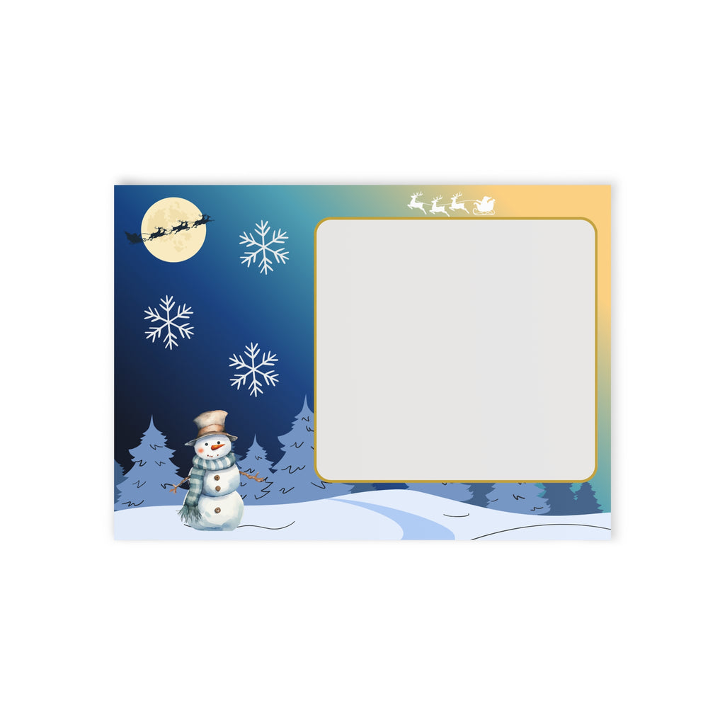 Festliche Weihnachtskarten, frohe Weihnachtskarten, zweiseitige Rückseite