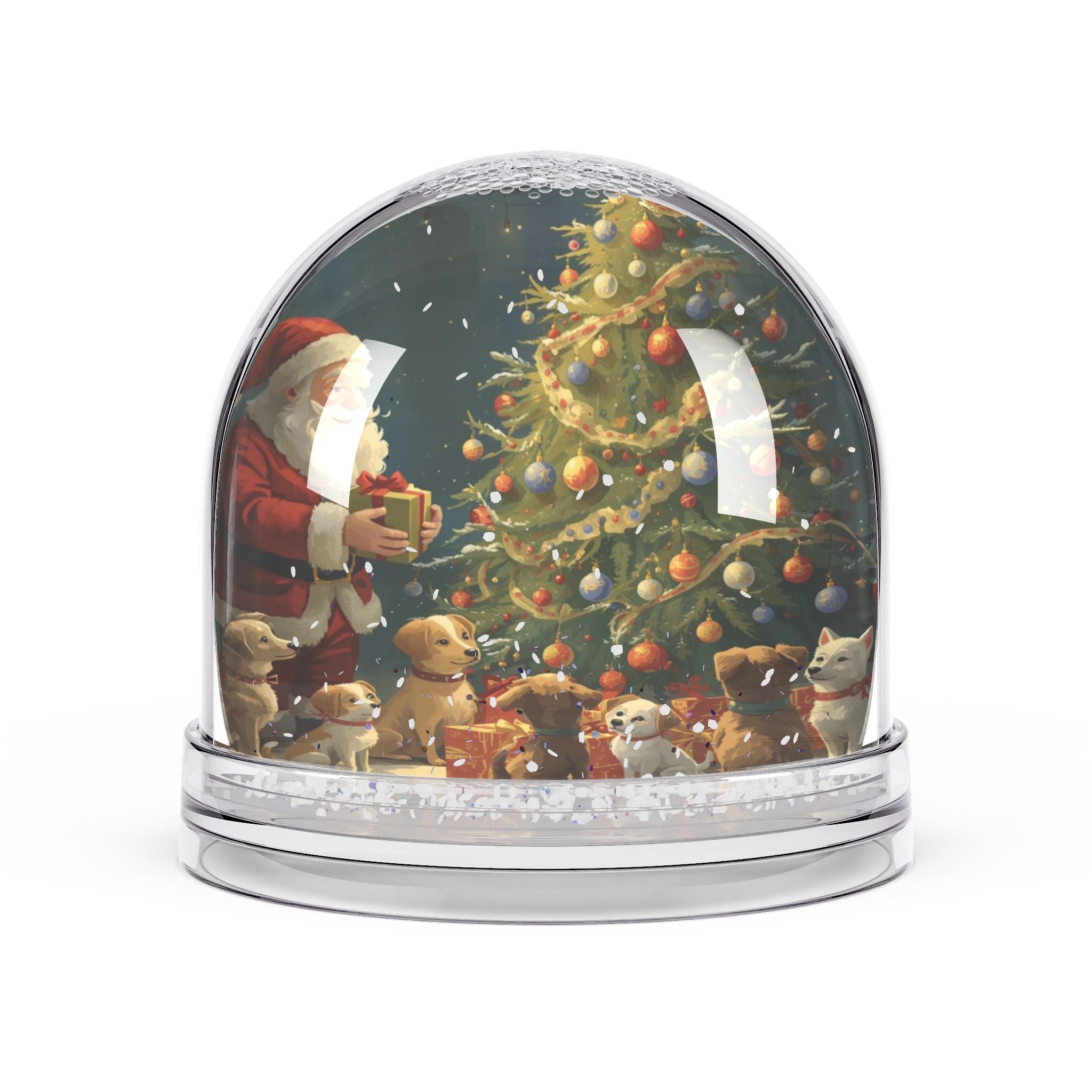 Weihnachts-Schneekugel, Weihnachtsdekoration