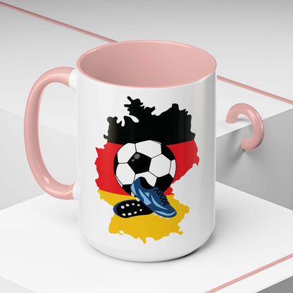 Details für Kaffeetasse Deutschland – Fußballmotiv