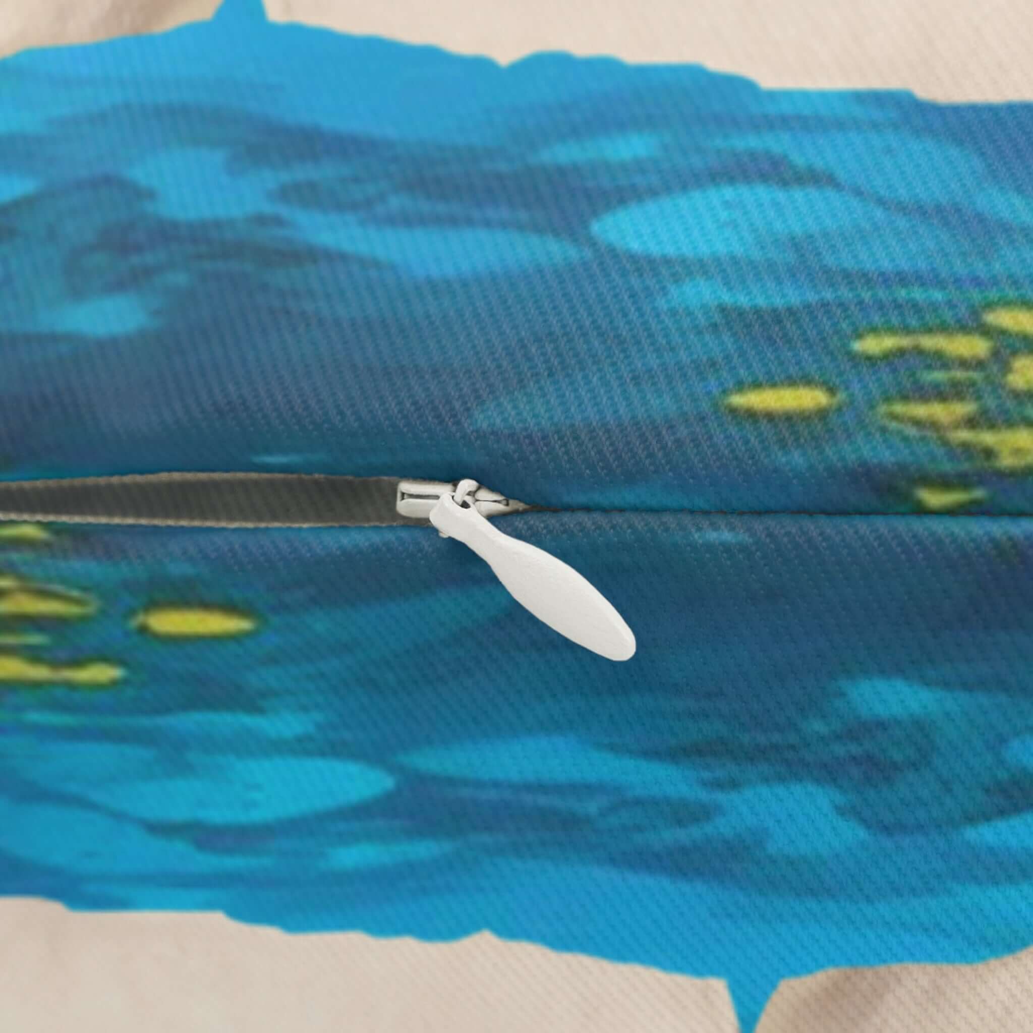 Details für Lendenkissen in Schwanenherzform Reißverschluss