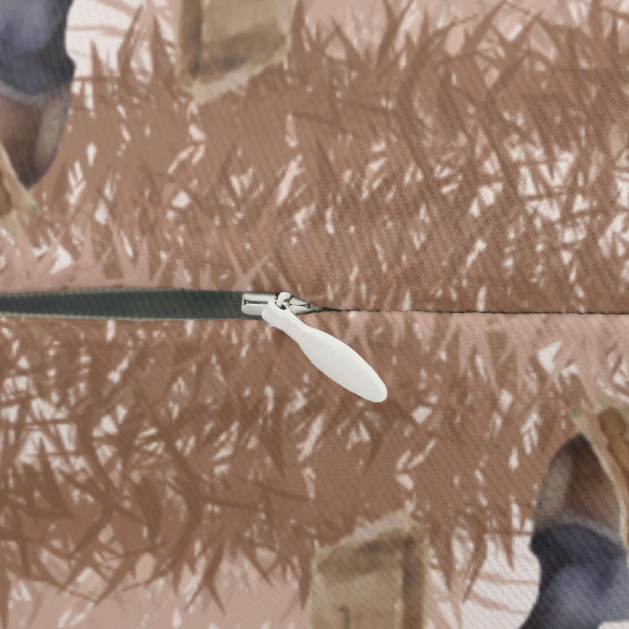 Details für Lendenkissen mit Pferderanch Motiv  Reißverschluss