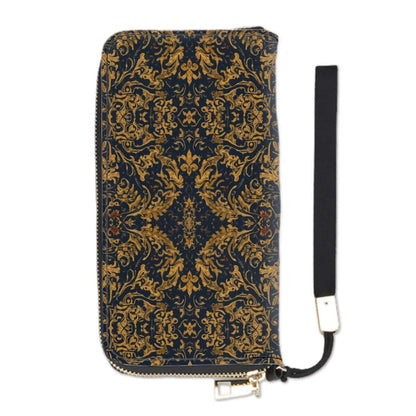 Doppelseitig bedruckte Clutch-Geldbörse für Damen aus PU mit elegantem Design und großer Kapazität, perfekt für Karten und Mobiltelefone.