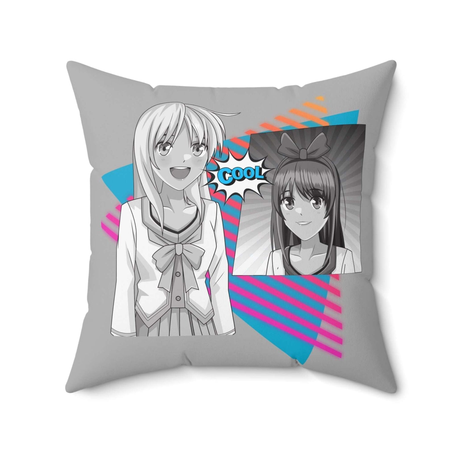 Anime inspiriertes Dekokissen, gemütliche Heimdekoration - Design-Familientruhe