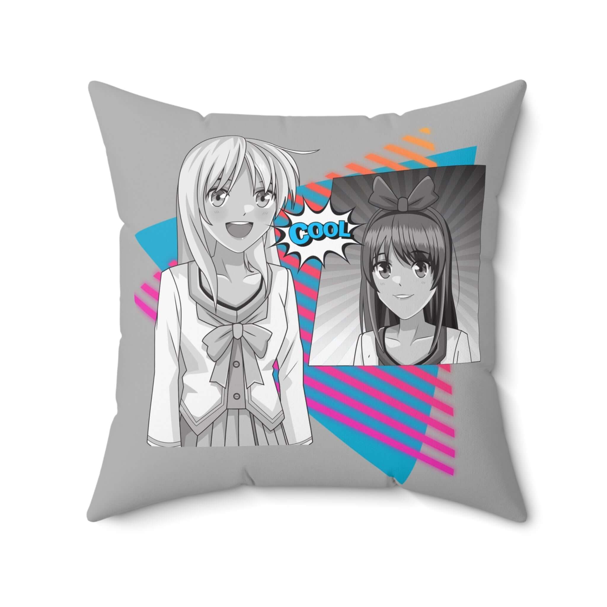 Anime inspiriertes Dekokissen, gemütliche Heimdekoration - Design-Familientruhe
