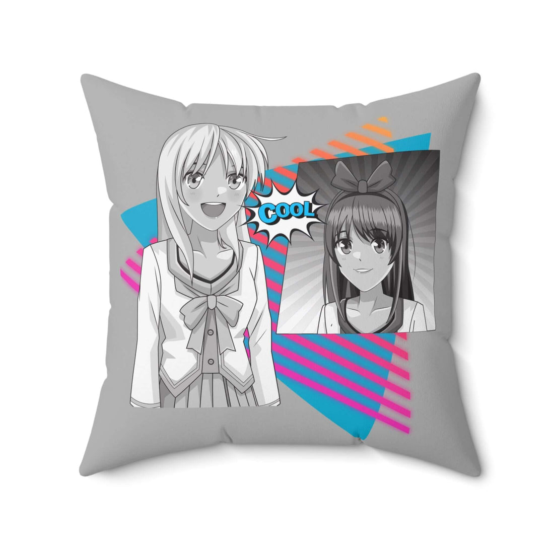 Anime inspiriertes Dekokissen, gemütliche Heimdekoration - Design-Familientruhe