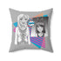 Anime inspiriertes Dekokissen, gemütliche Heimdekoration - Design-Familientruhe