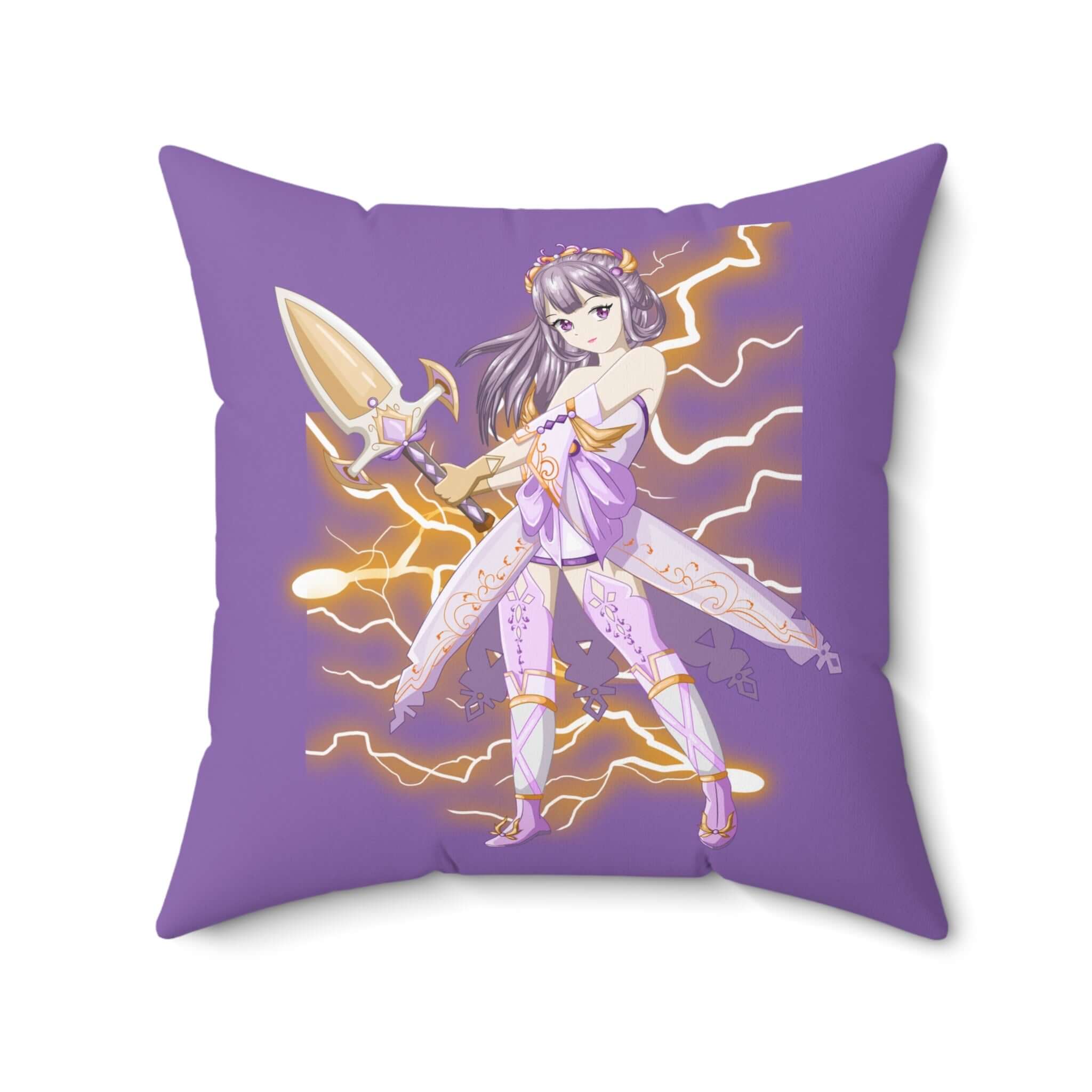 Anime Lightning Design Kissen, Wohndekor - Design-Familientruhe