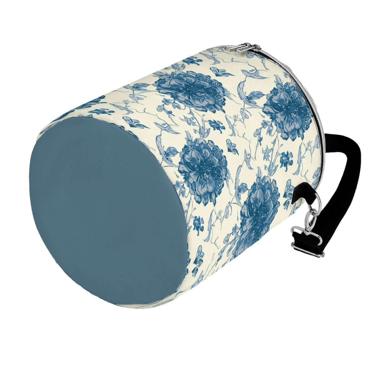 Camping‑Kühltasche mit floralem Design, tragbar, isoliert, wasserdicht, aus Polyester, 11,8"x10,0", ideal für Reisen und Outdoor-Aktivitäten.